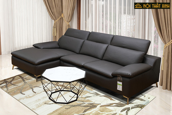 10 mẫu ghế sofa chữ L nhập khẩu mê hoặc lòng người - Ảnh 8.