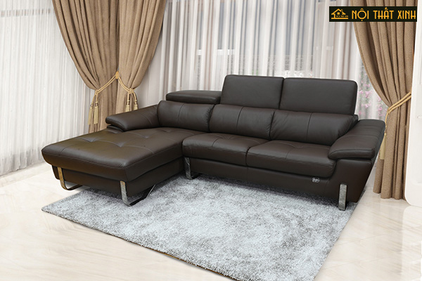 10 mẫu ghế sofa chữ L nhập khẩu mê hoặc lòng người - Ảnh 10.