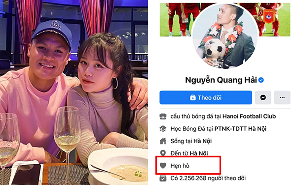 Nghi vấn cầu thủ Quang Hải và người yêu vừa mới công khai Huỳnh Anh đã chia tay?