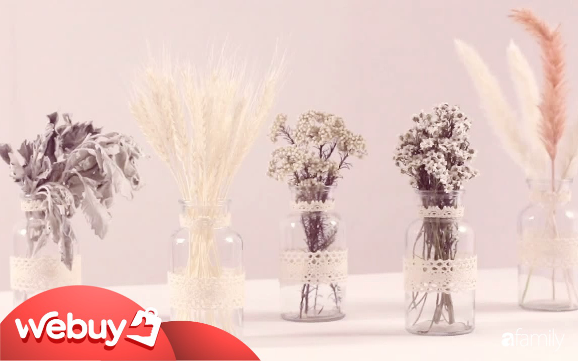Decor nhà bằng hoa khô: Đẹp thì đẹp thật nhưng chị em tuyệt đối phải lưu ý những điểm sau