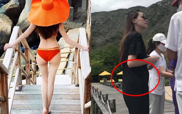 Khoe ảnh body nuột mặc bikini nhưng Hồ Ngọc Hà lại bị chính mẹ ruột &quot;bóc mẽ&quot; vóc dáng thật khi mang bầu