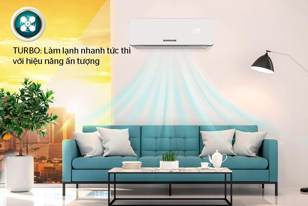 Ngạc nhiên với khả năng làm lạnh sâu và nhanh của máy điều hòa một chiều Inverter của SUNHOUSE - Ảnh 1.