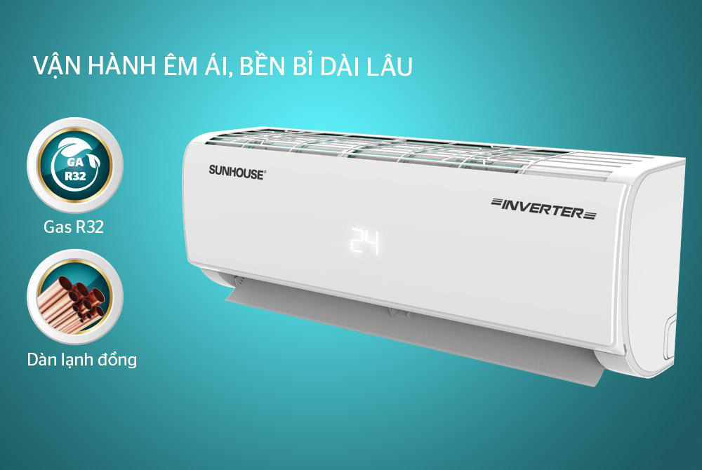 Ngạc nhiên với khả năng làm lạnh sâu và nhanh của máy điều hòa một chiều Inverter của SUNHOUSE - Ảnh 2.