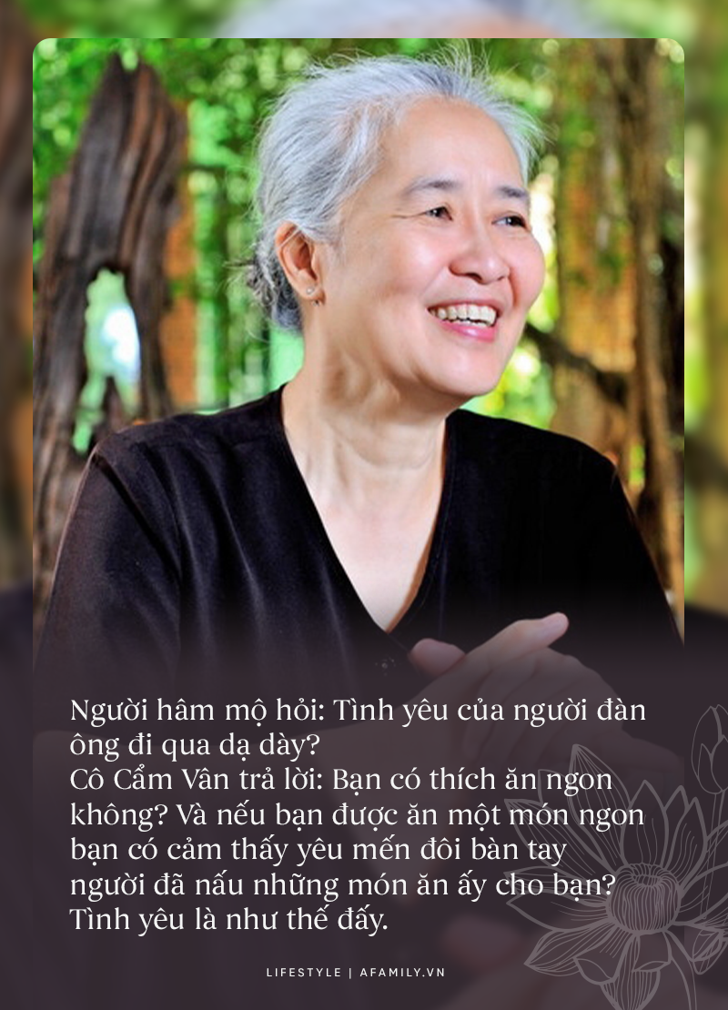 Những câu nói truyền cảm hứng của nghệ nhân ẩm thực Nguyễn Dzoãn Cẩm Vân   - Ảnh 4.