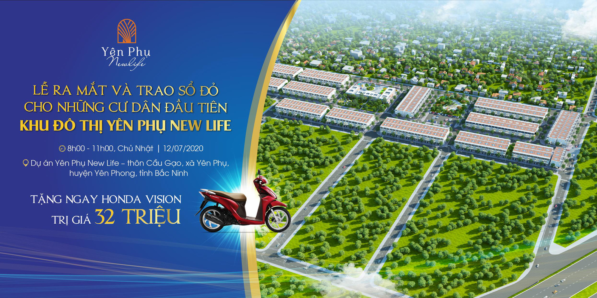 Ra mắt dự án đất nền Yên Phụ New Life – khu đất nền mới nổi tại Bắc Ninh vào ngày 12/7 - Ảnh 1.