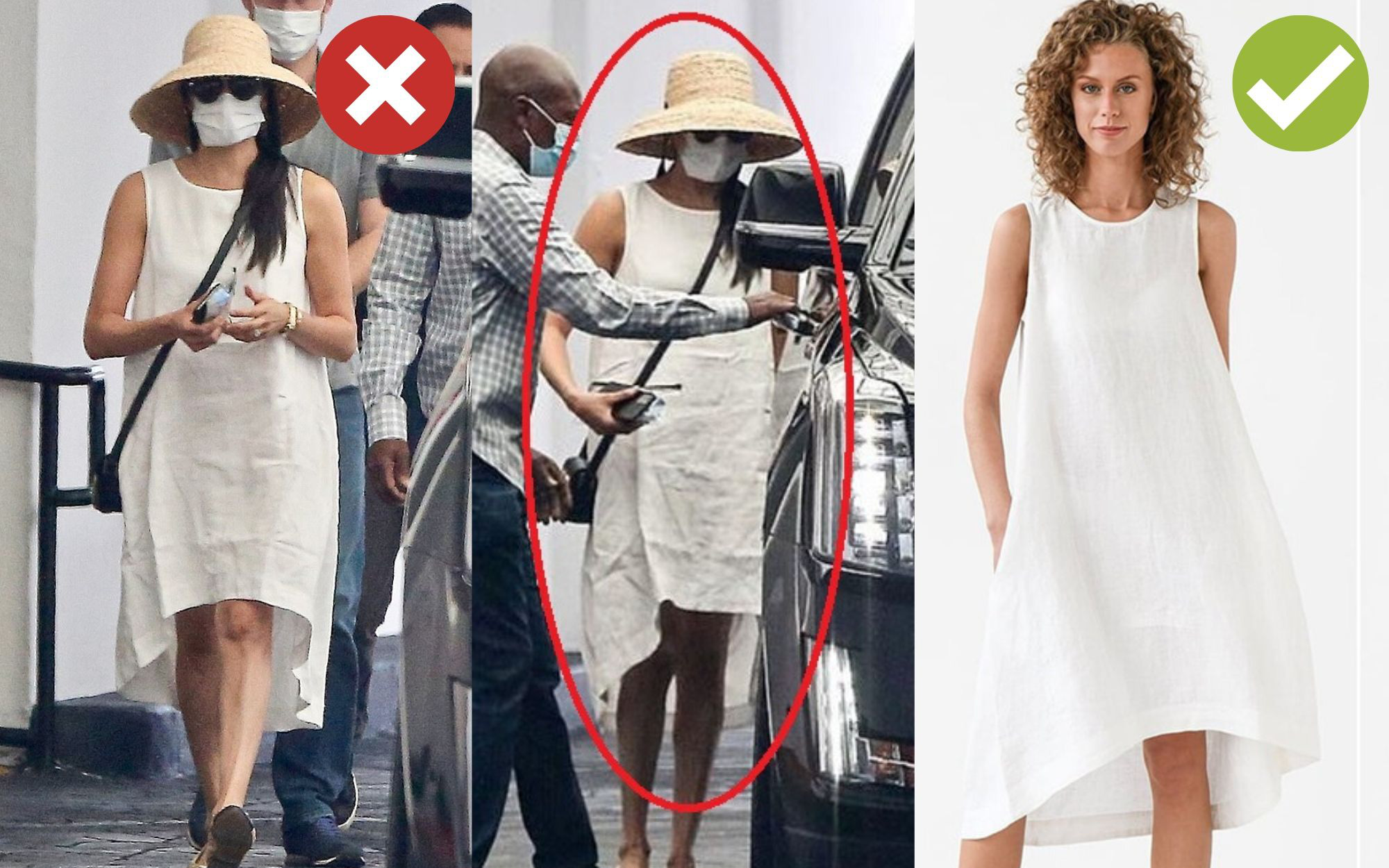 Outfit mới nhất của Meghan Markle: Lẽ ra rất sành điệu nhưng lại thua người mẫu hãng vì cô mắc mãi một lỗi không chịu sửa