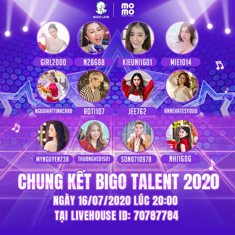 Gặp gỡ những tài năng xuất sắc nhất Bigo Live Việt Nam tại BIGO Talent 2020 - Ảnh 1.