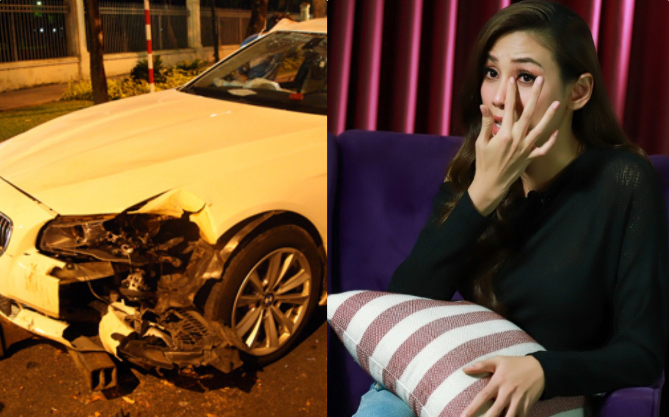 Võ Hoàng Yến bật khóc nức nở, nhắc vụ scandal xe BMW gặp tai nạn lật ngửa, phải nhập viện cấp cứu 