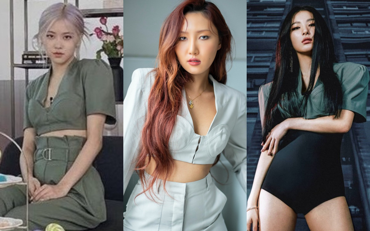 Cuộc chiến khoe body giữa Seulgi – Rosé – Hwasa: Cùng diện một thiết kế nhưng người khoe eo, người khoe cặp đùi mật ong bất ngờ