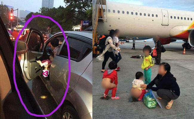 Đang ngồi ăn cơm thì bị mẹ trẻ sà vào trước mặt thản nhiên thay bỉm cho con, thanh niên nghẹn lời đăng ảnh khiến dân tình phản ứng dữ dội - Ảnh 2.