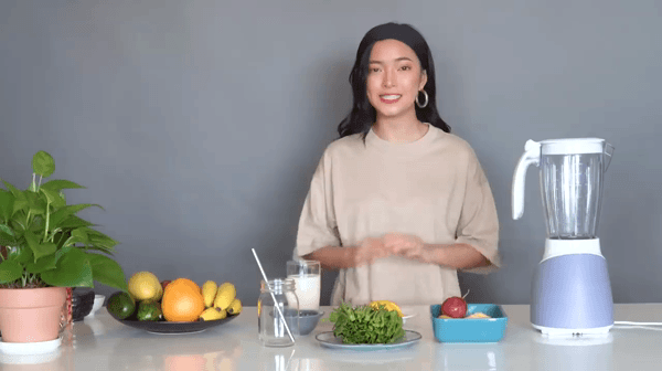 3 công thức sinh tố cải bó xôi vừa ngon vừa giảm cân cực tốt của Châu Bùi, hội chị em ghét ăn rau cũng phải “nghiện” - Ảnh 3.