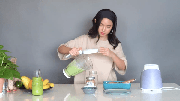 3 công thức sinh tố cải bó xôi vừa ngon vừa giảm cân cực tốt của Châu Bùi, hội chị em ghét ăn rau cũng phải “nghiện” - Ảnh 10.