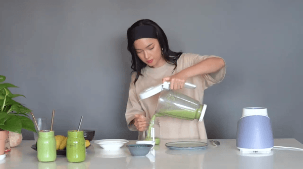 3 công thức sinh tố cải bó xôi vừa ngon vừa giảm cân cực tốt của Châu Bùi, hội chị em ghét ăn rau cũng phải “nghiện” - Ảnh 14.