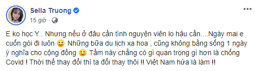 Sao Việt chung tay ủng hộ đất nước, kêu gọi fan nâng cao ý thức chống dịch Covid-19 - Ảnh 8.