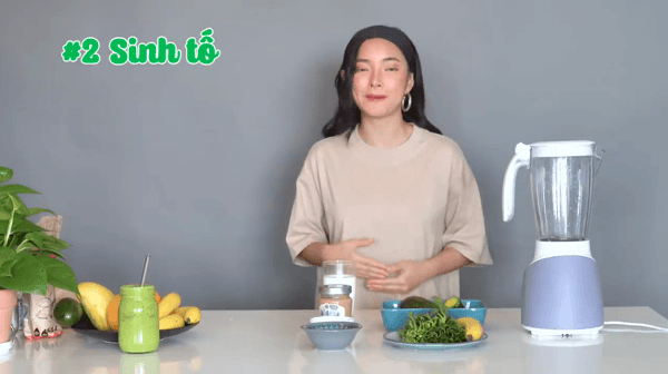 3 công thức sinh tố cải bó xôi vừa ngon vừa giảm cân cực tốt của Châu Bùi, hội chị em ghét ăn rau cũng phải “nghiện” - Ảnh 8.