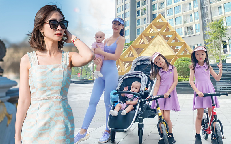 Hot mom được mệnh danh "chuyên gia đẻ" 2 lần bầu sinh đôi vẫn đẹp ngỡ ngàng, nhìn vóc dáng nuột nà đến gái son còn ghen tị