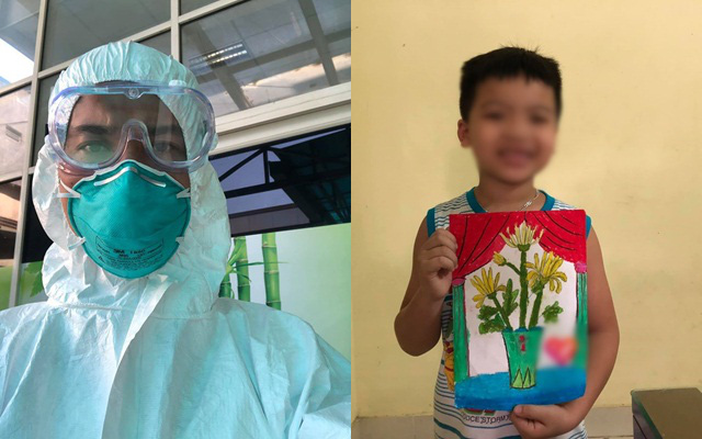 Bác sĩ Bệnh viện Bạch Mai vào Đà Nẵng chống Covid-19 khi con trai đang sốt 40 độ: &quot;Bố thương lắm nhưng chỉ biết để trong lòng!&quot;