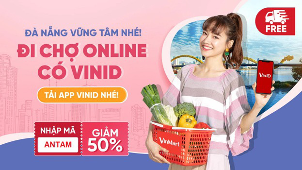 VinID “bắt tay” VinMart triển khai tính năng Đi chợ online tại Đà Nẵng - Ảnh 1.