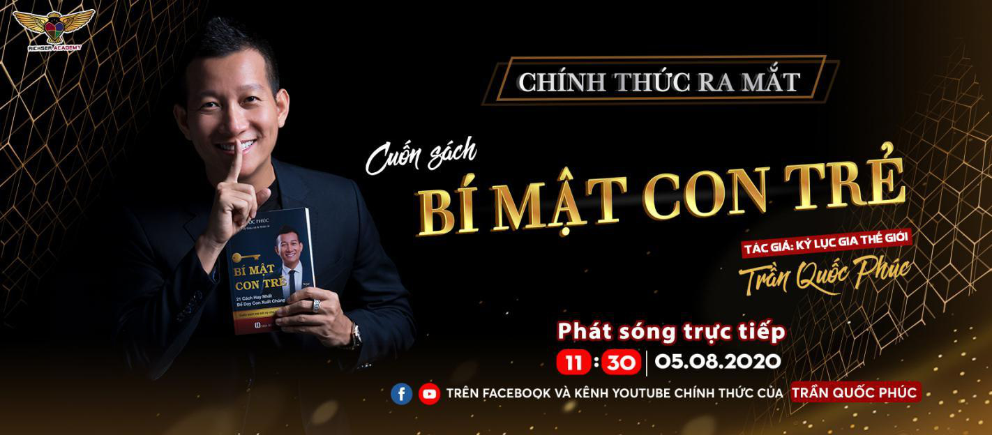 Kỷ lục gia thế giới Trần Quốc Phúc vén màn “Bí mật con trẻ” - Ảnh 1.