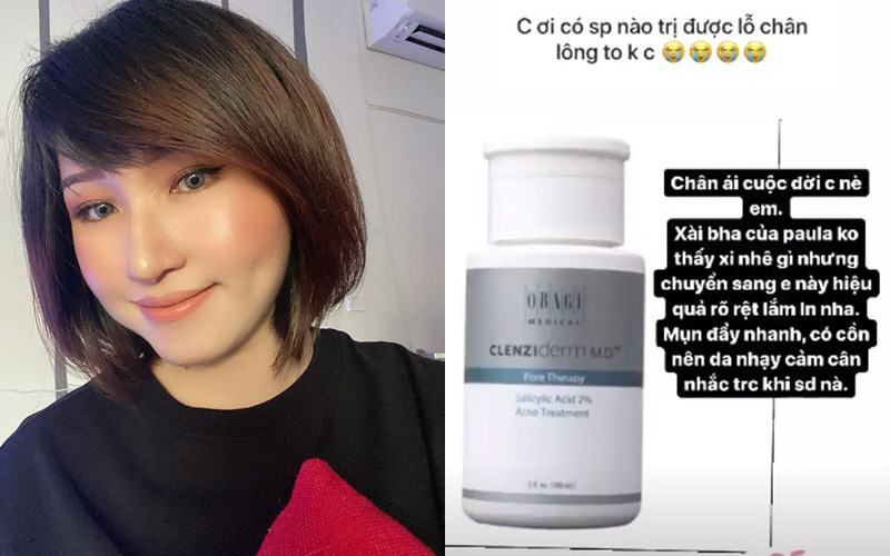 Streamer Uyên Pu hé lộ lọ toner chân ái "hóa giải" lỗ chân lông to, mụn cũng được cải thiện thấy rõ