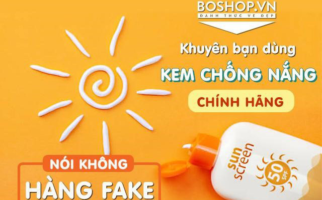 Bo Shop chia sẻ tác hại của kem chống nắng fake mà bạn nên biết!