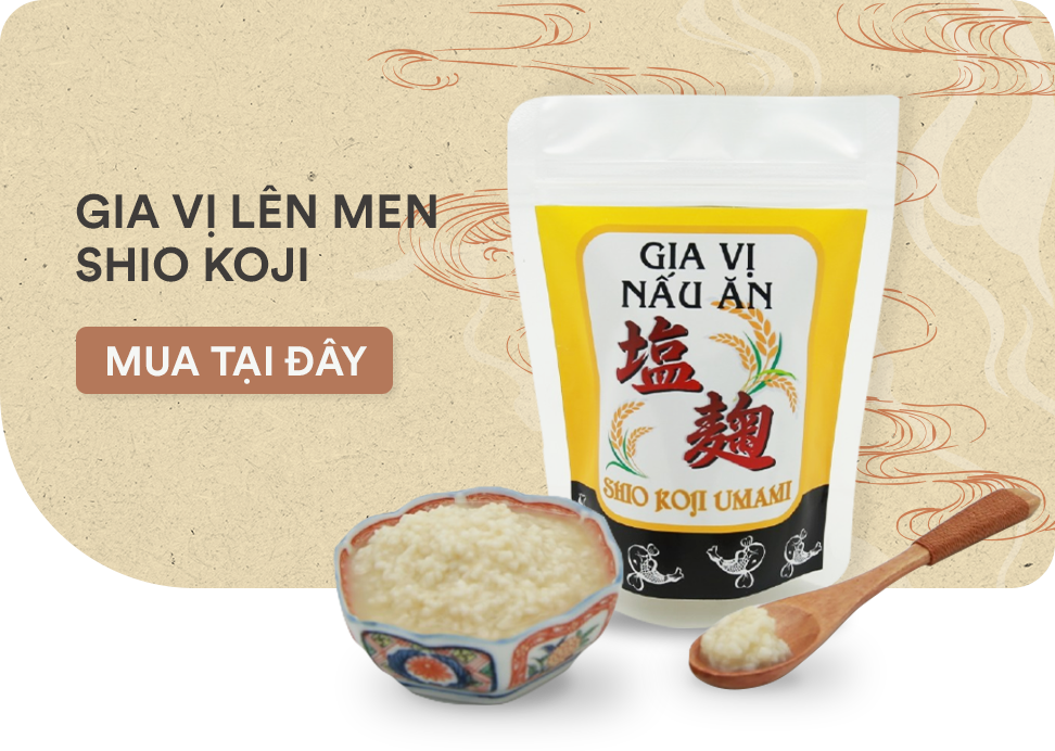 Gia vị lên men Shio Koji - bí quyết cho vị ngọt thanh tự nhiên, tốt cho sức khỏe trong món ăn Nhật Bản - Ảnh 6.