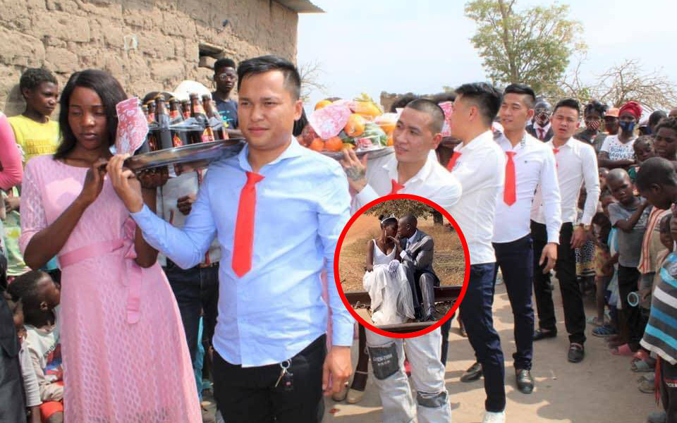 Đám cưới ở châu Phi của hai cặp đôi bản địa thu hút hơn 22 nghìn like, nhìn kỹ lại thấy hóa ra bản sắc Việt Nam tràn ngập thế này!