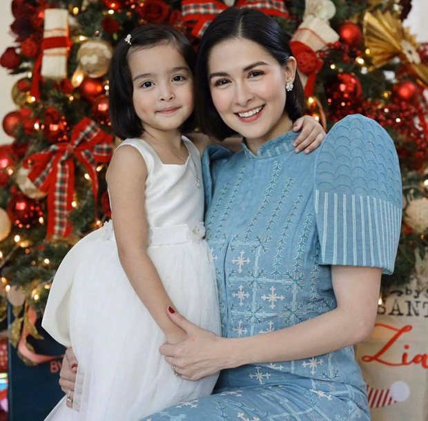 "Mỹ nhân đẹp nhất Philippines" Marian Rivera khoe khoảnh khắc con gái khi được bố ôm vào lòng 4 năm trước và 4 năm sau, biểu cảm đáng yêu khó rời mắt - Ảnh 3.