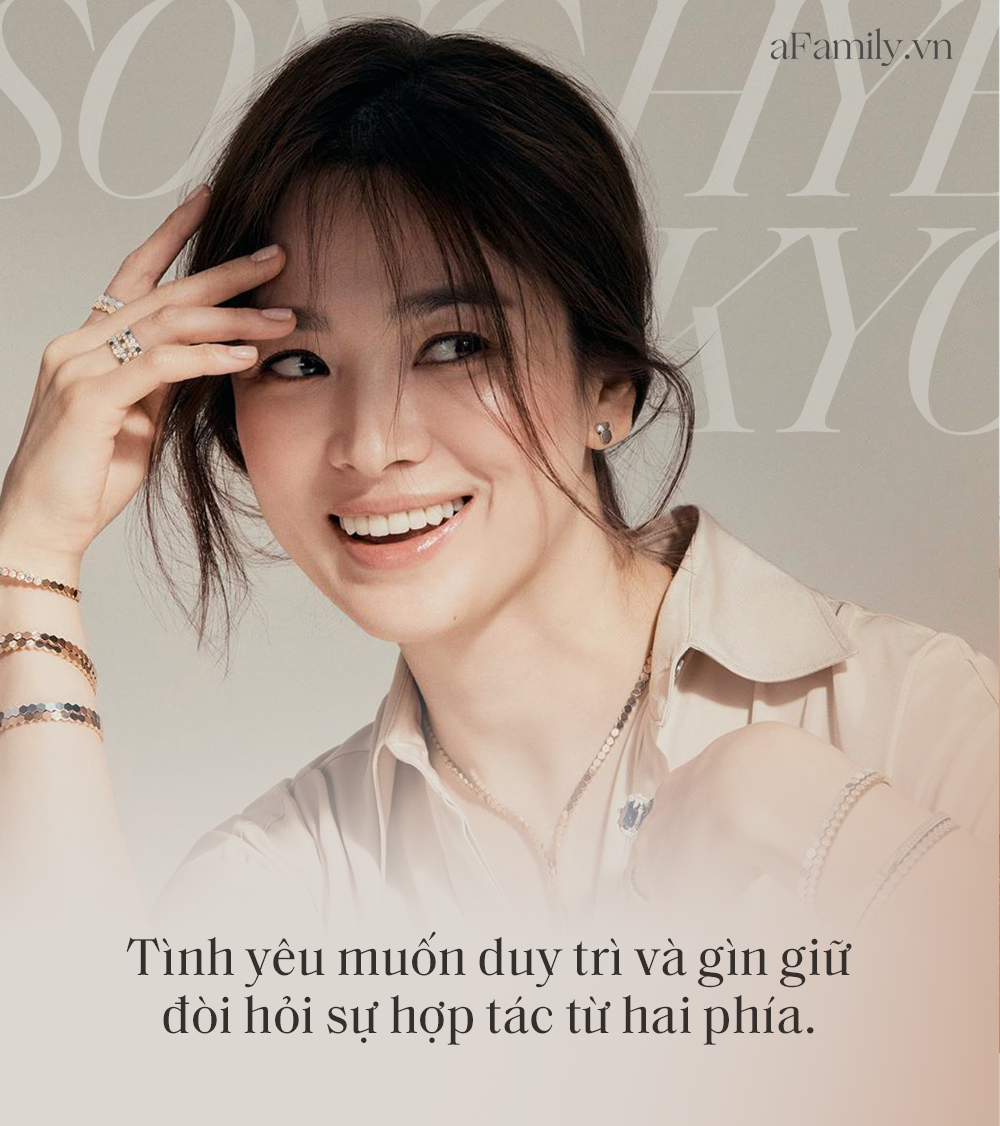 Song Hye Kyo đá xoáy chồng cũ Song Joong Ki trong bài phỏng vấn mới: Nhấn mạnh sự "phức tạp" tới 3 lần, khẳng định tình yêu phải được giữ gìn từ hai phía? - Ảnh 3.