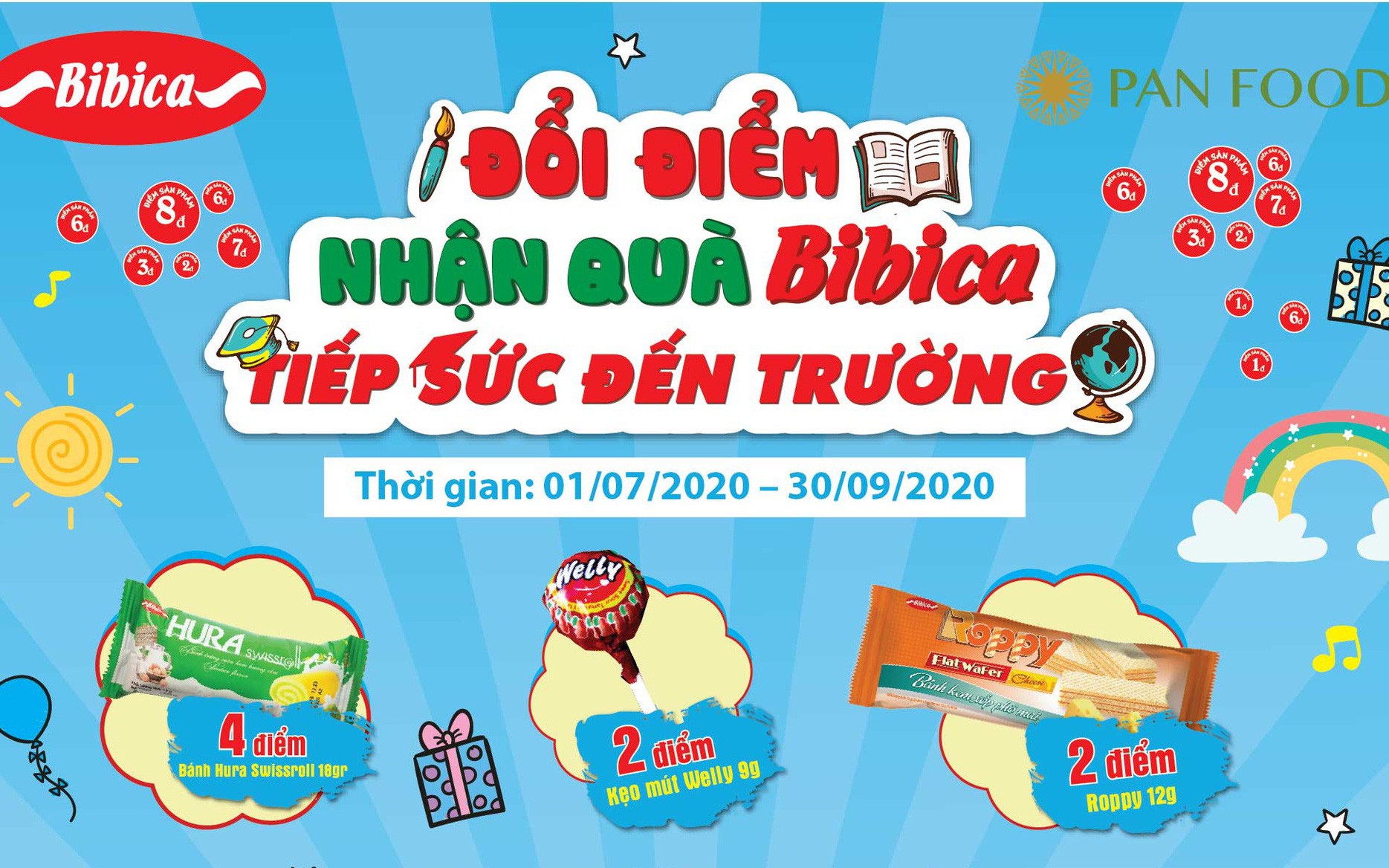 Chỉ với 4 bước đơn giản nhận ngay quà hấp dẫn từ Bibica