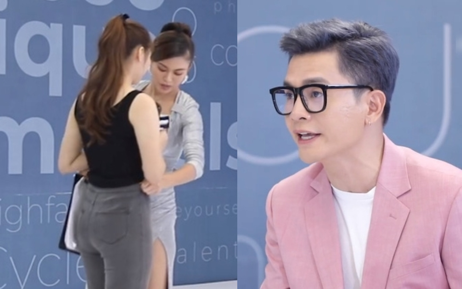 Vietnam's Next Top Model: Mâu Thủy giúp thí sinh kéo quần che mỡ thừa, Nam Trung ngán ngẩm &quot;đưa nhau vào trong mà kéo!&quot;