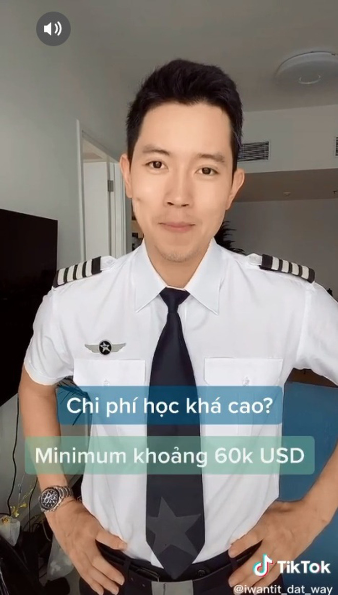 Cơ trưởng trẻ nhất Việt Nam - Quang Đạt tiết lộ những bí mật ít người biết về chi phí học tập và thu nhập siêu "khủng" của nghề phi công - Ảnh 2.