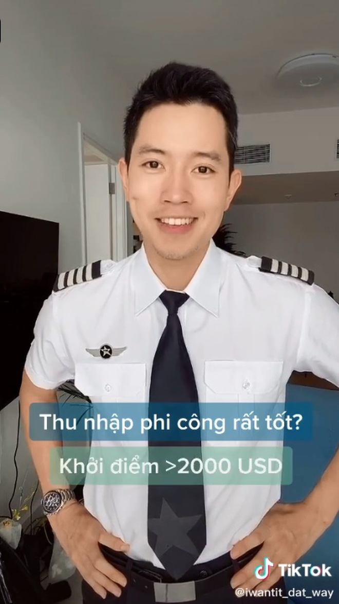 Cơ trưởng trẻ nhất Việt Nam - Quang Đạt tiết lộ những bí mật ít người biết về chi phí học tập và thu nhập siêu "khủng" của nghề phi công - Ảnh 2.