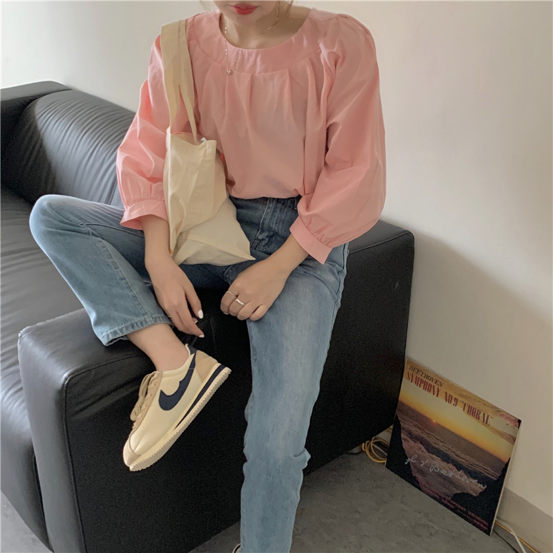 Áo blouse trơn màu đúng là chân ái của nàng công sở, có đến 10 cách diện mà cách nào cũng sang xịn hết cỡ - Ảnh 9.