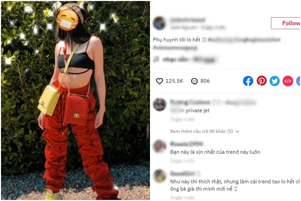 Đu trends "Ông bà già ta lo hết" bị chỉ trích dữ dội, Hội Richkids Việt trên Tik Tok thẳng thắn đáp trả: "Người có tiền sẽ có quyền lên tiếng!". - Ảnh 1.