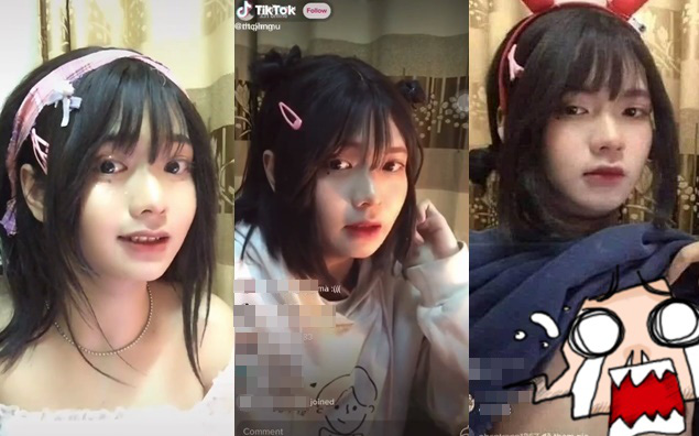 Mê mẩn hotgirl TikTok xinh như thiên thần, cho đến khi nàng cất giọng và vạch áo khoe thân