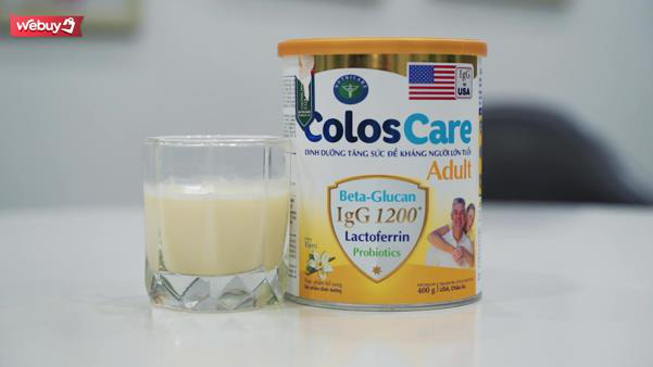 Review sữa ColosCare: Món đồ uống tăng cường đề kháng mới, chị em tham khảo để chủ động bảo vệ cả gia đình - Ảnh 2.