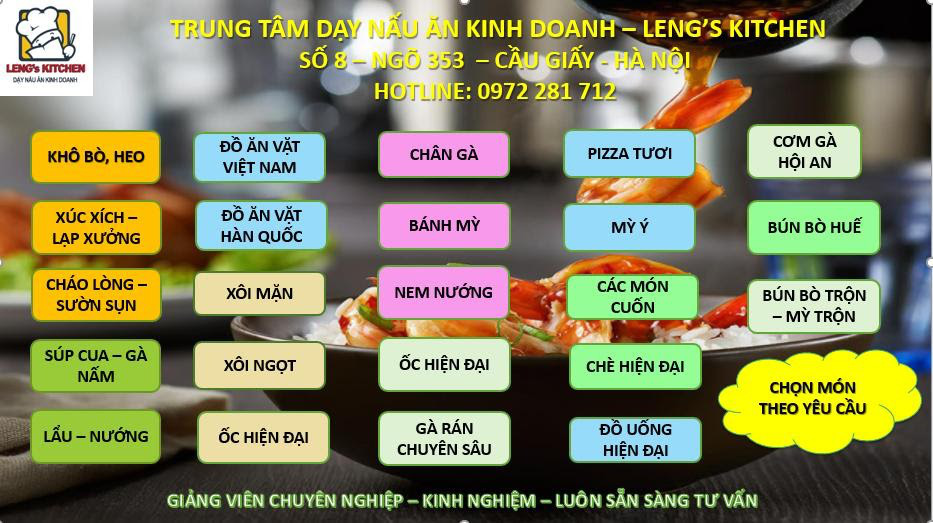 Lengs Kitchen địa chỉ dạy nấu ăn kinh doanh có tiếng ở Việt Nam - Ảnh 2.