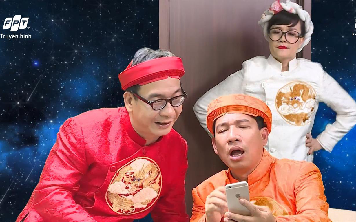 Vất vả “nghề” Thổ Công, Thổ Địa, Thổ Kỳ trong sitcom hài “Có Giời Mới Biết” trên Truyền hình FPT