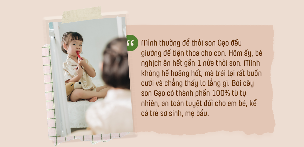 Chẳng gì mãnh liệt và bền bỉ bền bằng tình mẹ dành cho con, chẳng nguyên liệu nào an và lành như hạt gạo Việt Nam - Ảnh 4.