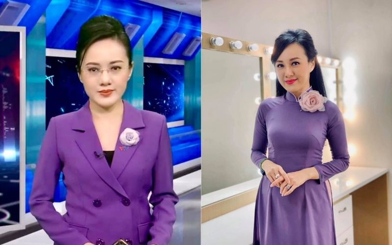 BTV Hoài Anh nhan sắc ngày càng thăng hạng, xuất hiện trên bản tin thời sự đã khiến dân tình bất ngờ