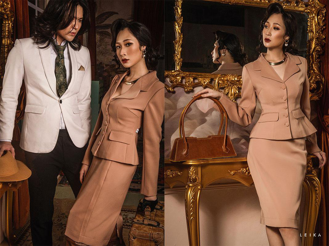 Ngược dòng thời gian về thập niên 60s với BST “La Robe du Vin”của Leika - Ảnh 4.