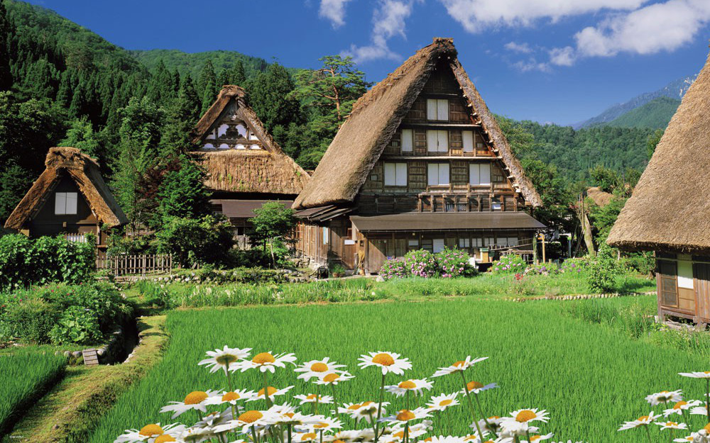 Những ngôi nhà an yên đẹp tựa tranh vẽ ở vùng nông thôn Nhật 