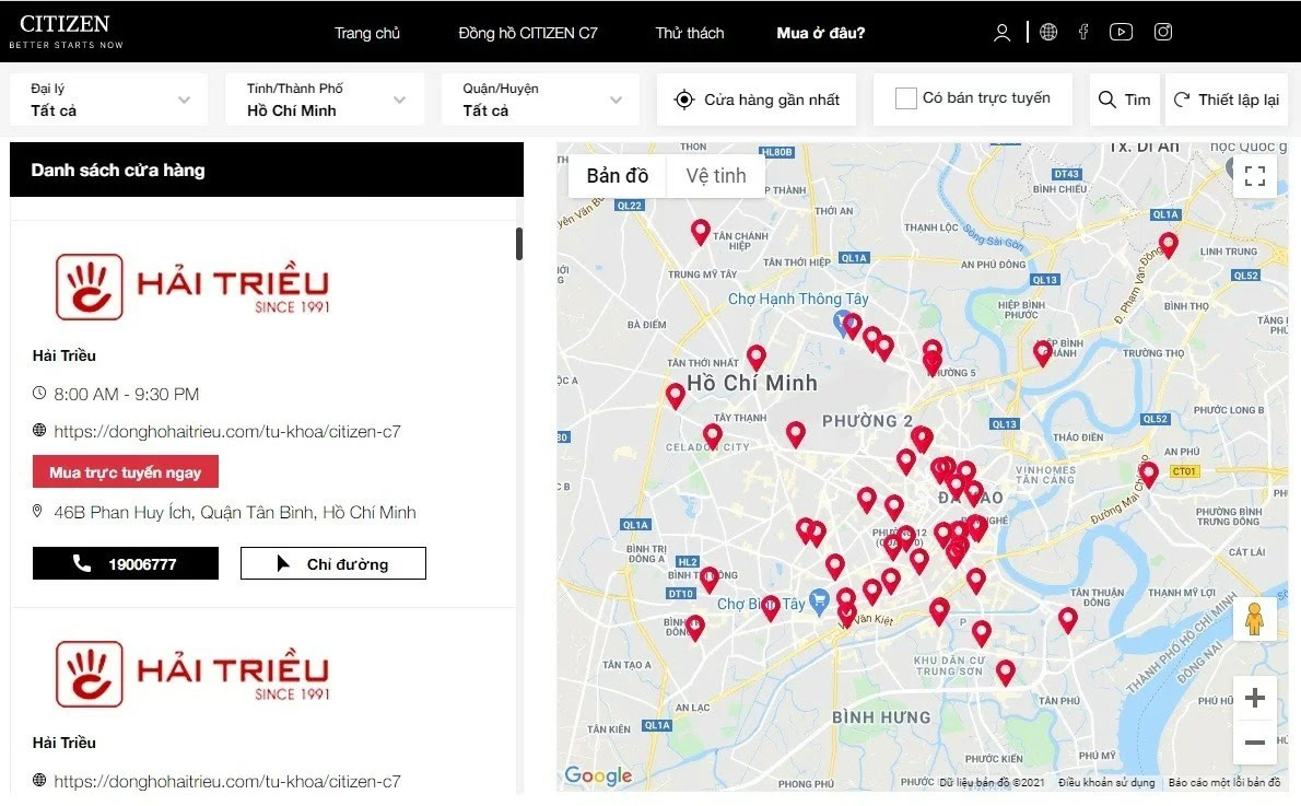 Danh sách cửa hàng đồng hồ Citizen tại TPHCM uy tín, chính hãng - Ảnh 2.