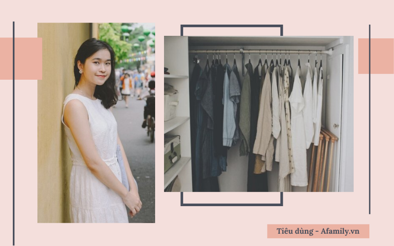 Áp dụng lối sống tối giản trong chi tiêu và thanh lọc hơn 100 món cho tủ quần áo, cô gái Hà Nội nhận ra nhiều bài học bổ ích