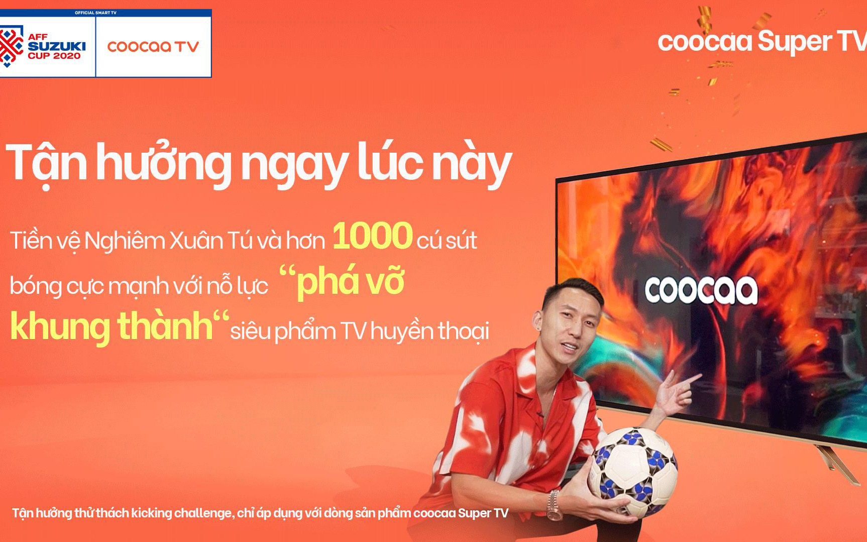 Cùng coocaa TV tiếp lửa cho tuyển Việt Nam trước thềm AFF Cup