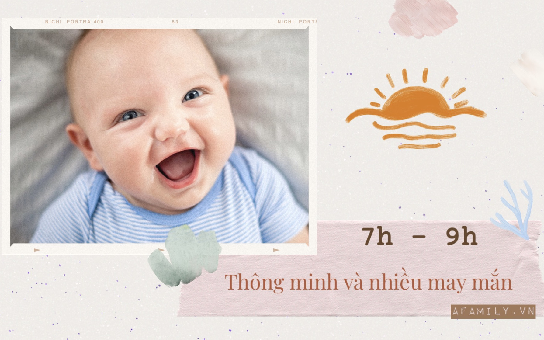 Khung giờ sinh tiết lộ nhiều tính cách đặc trưng của trẻ, bé chào đời lúc 11-13h khiến cha mẹ vô cùng tự hào! 