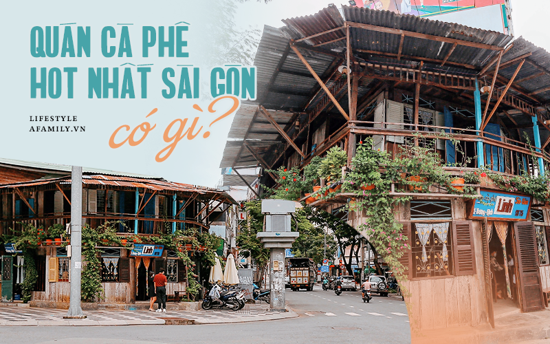 Giữa giao lộ đắt giá quận 1 bất thình lình xuất hiện quán cà phê đậm chất Sài Gòn xưa, hiện là nơi được check in khắp mạng xã hội