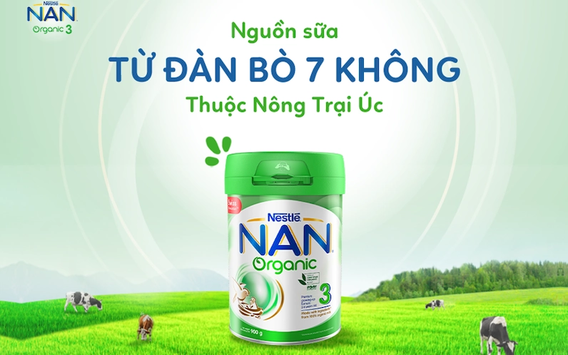 Đâu là sữa chuẩn Organic cho bé phát triển toàn diện, mẹ khỏi âu lo?