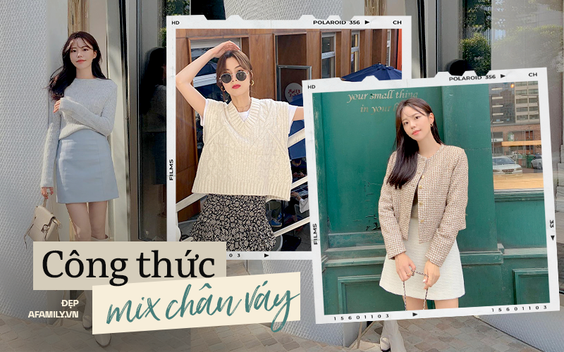 5 công thức diện chân váy mùa thu đang phủ sóng &quot;ác liệt&quot; khắp street style